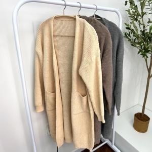  빅사이즈사랑해요 J917L401 데일리핏오픈롱가디건 JJ