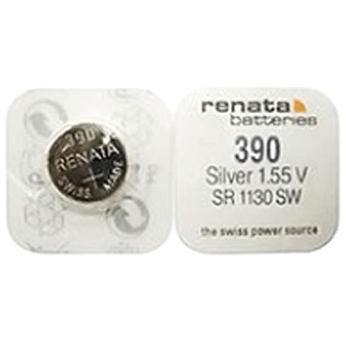 레나타 시계배터리 390 SR1130SW 1알 SILVER 배터리