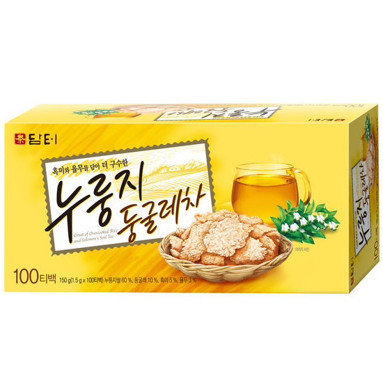 담터 누룽지 둥굴레차 100개입 (10개)_이미지