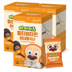 대상웰라이프 마이키즈 멀티비타민 미네랄 60구미