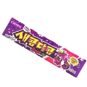 크라운제과 새콤달콤 포도 29g (5개)