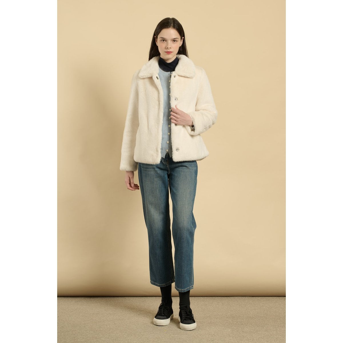 BCBG 포우퍼 스텐카라 JKB6S1G875 S7T3V8W1 N4P9Q2R5 15 라이트그레이 55 85_이미지