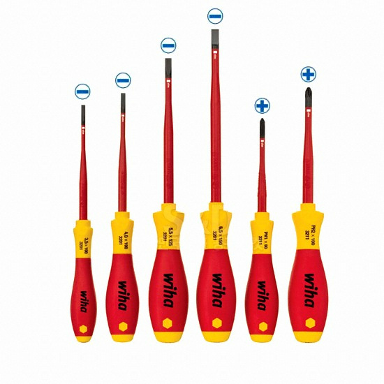 이하 슬림픽스 절연 드라이버 세트 3201K6 (6pcs)