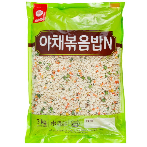 천일식품 야채볶음밥 3kg (3개)_이미지