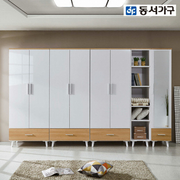 동서가구 비트 원서랍 옷장세트 3250_이미지