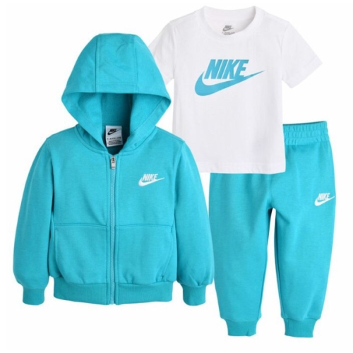 나이키키즈 A251ST885P 3PK후디집업세트 민트,핑크