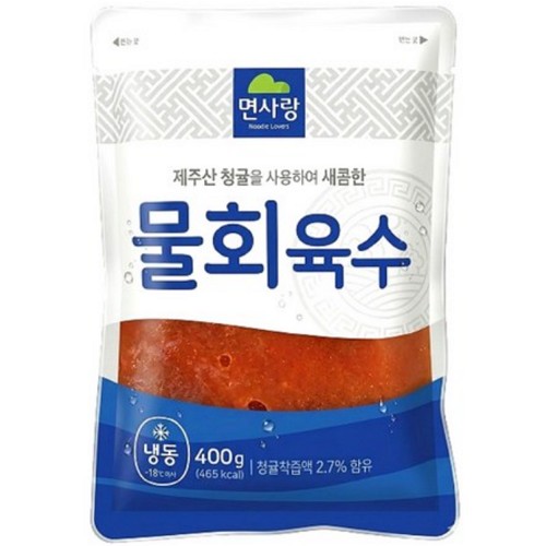  면사랑 물회육수 400g [30개]