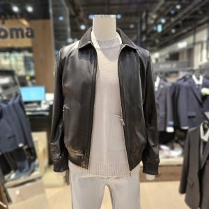 레노마 RENOMA 프리미엄 리얼100 양가죽 점퍼_RPEMLU03A