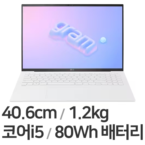 LG전자 2023 그램16 16ZD90RU-GX56K WIN11 (SSD 256GB)