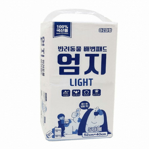 다온 엄지 라이트 배변패드 아로마향 50매 (1개)