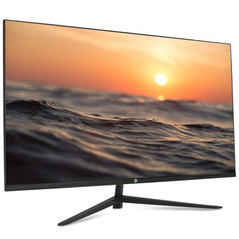 래안텍 EdgeArt F3275KB 블랙 FHD 베젤리스 100 오피스