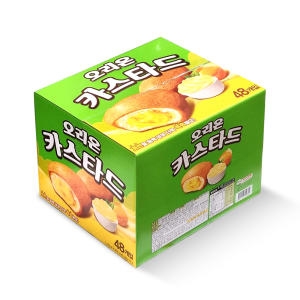 오리온 카스타드 23g 48개 대용량 간식 코스트코 파이_이미지