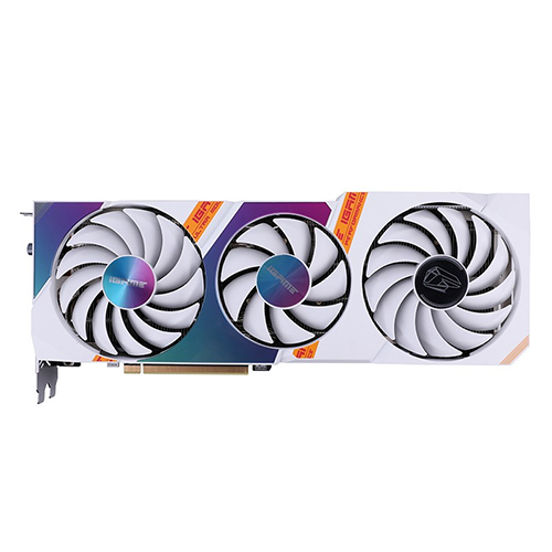 COLORFUL iGame 지포스 RTX 3070 Ti Ultra OC D6X 8GB White_이미지