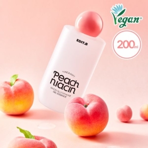 에딧비 톤결 피치 나이아신아마이드 글루타치온 겔 에센스 200ml (1개)_이미지