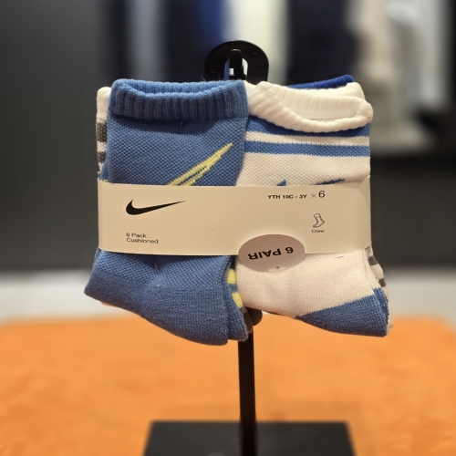 나이키 나이키키즈 트로피 크루 삭스 장목 양말 6팩 A251SO472P