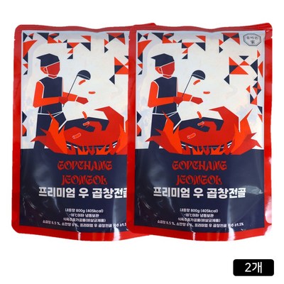 성일식품 올바른가 박정수 프리미엄 소곱창전골 800g (2개)_이미지