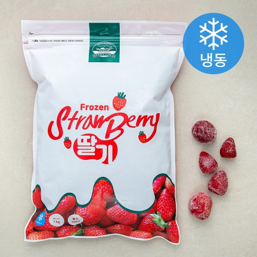 베리필드 이집트산 딸기 냉동 1kg 1개_이미지