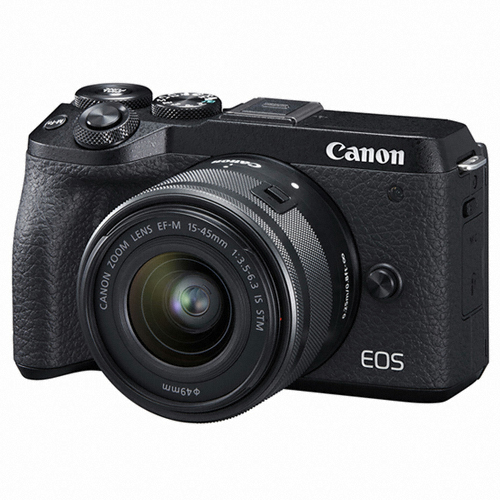 캐논 EOS M6 Mark II 렌즈세트 (15-45mm F3.5-6.3, 중고품)_이미지