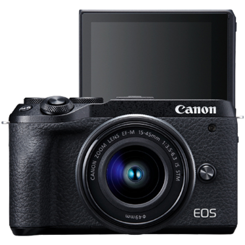캐논 EOS M6 Mark II 렌즈세트 (15-45mm F3.5-6.3, 중고품)_이미지