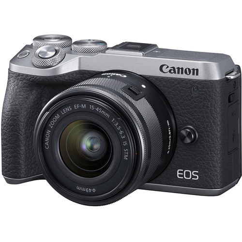 캐논 EOS M6 Mark II 렌즈세트 (15-45mm F3.5-6.3, 중고품)_이미지