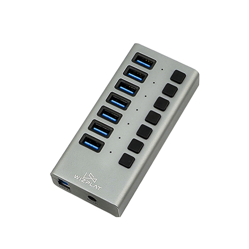 위즈플랫 WIZ-H72S (7포트/USB 3.0)_이미지