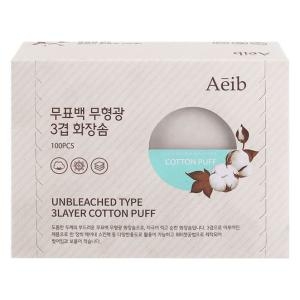 무표백 무형광 3겹 화장솜 100매 069 토너