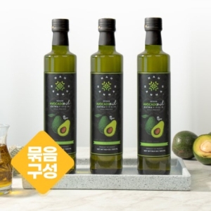 나한나 아보카도오일 엑스트라버진 500ml 4병_이미지
