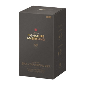 할리스커피 시그니처 아메리카노 마일드 미니 100개입 (1개)