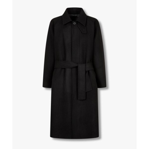 신세계인터내셔날 스튜디오톰보이 국내 품 STUDIO TOMBOY MEN 벨티드 발마칸 코트_블랙 9155411184 164966