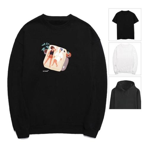 키밍 맨투맨 후드티 친구 호캉스 베프 여행 WAE54E8_이미지