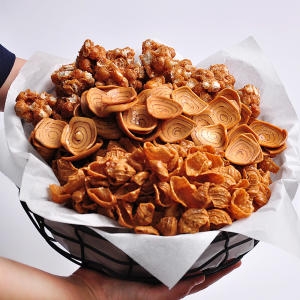 광일식품 왕소라형 과자 1kg [1개]