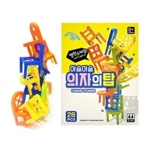재미존 의자의탑 의자쌓기 보드게임 8세이상 nx7244_이미지