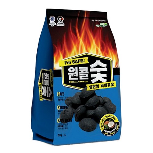 꾸버스 원콜 오리지널 야자숯 3.9kg