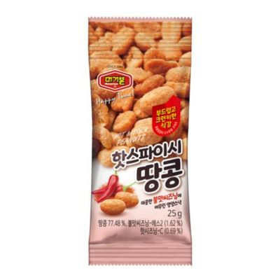 머거본 핫 스파이시 땅콩 25g (3개)_이미지