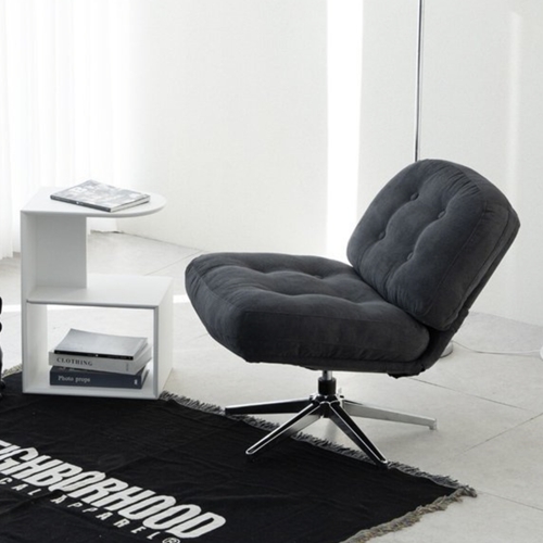 동서가구 포어 인테리어 패브릭 회전 라운지 암체어 1인용