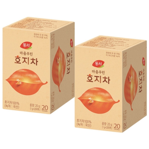 동서식품 마음우린 호지차 20개입 (5개)