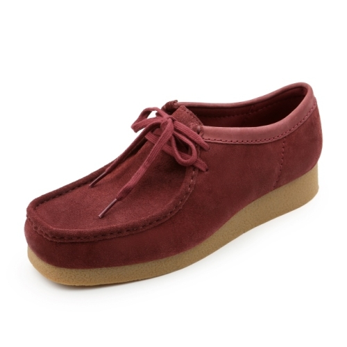 CLAOXC3635MF4 금강제화 랜드로바 남성 왈라비 Wallabee EVOsh Red suede 스니커즈