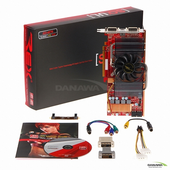 Rextech 라데온 HD 4870 SOUL TC-2000 DDR5 1GB_이미지