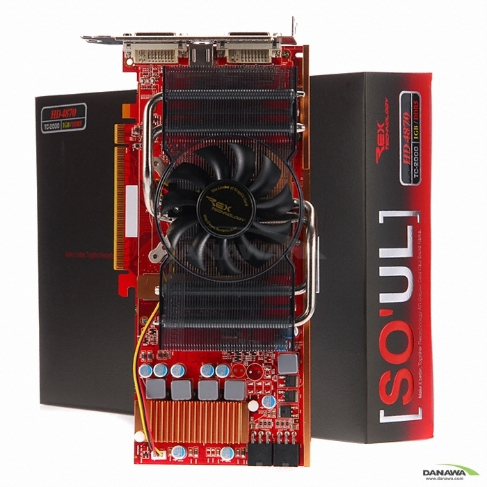 Rextech 라데온 HD 4870 SOUL TC-2000 DDR5 1GB_이미지