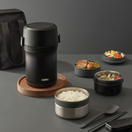 써모스 일체형 대용량 보온도시락_이미지