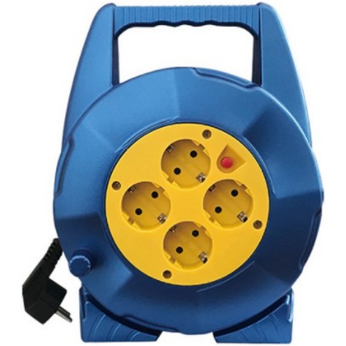 툴콘 4구 전선릴 TCR-15 (15m)_이미지