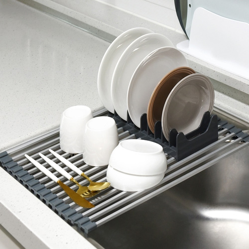 노바코퍼레이션 노바리빙 ㅤ휘게 알류미늄 싱크롤 매트 소_이미지