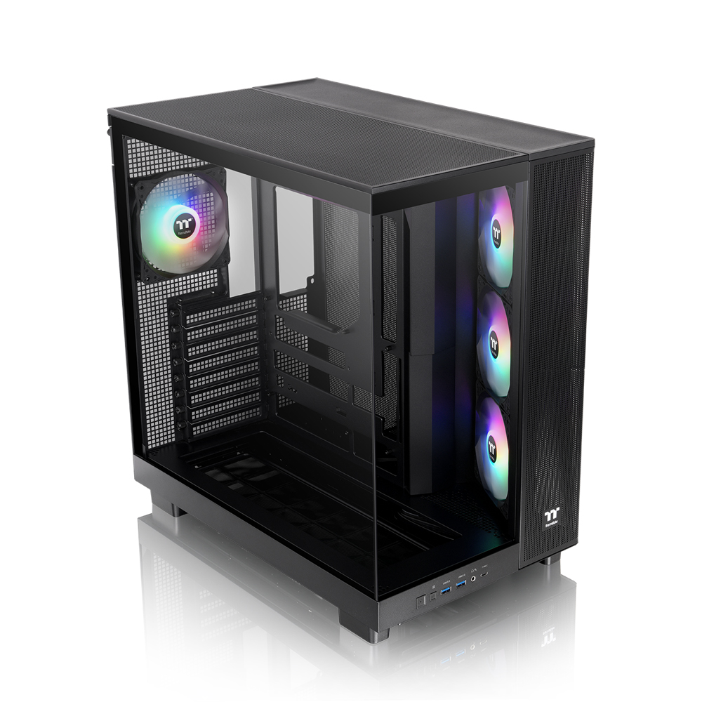 써멀테이크 View 380 XL TG ARGB (블랙)_이미지