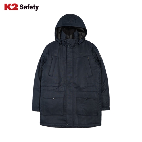 21JK-F143R 3in1 세미롱기장 방풍 패딩자켓 다크차콜