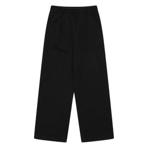 소이 HC22 와이드기모바지 여아 겨울용 블랙 기모 와이드 허리끈 베이직핏 바지 S28406130