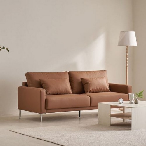 케이하우스홀드 모튼 가죽 소파 3인용_이미지