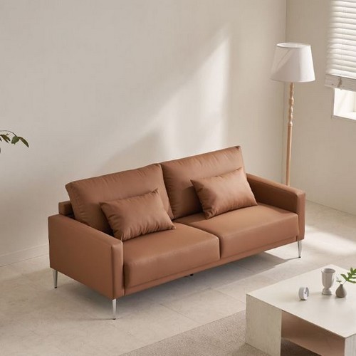 케이하우스홀드 모튼 가죽 소파 3인용_이미지