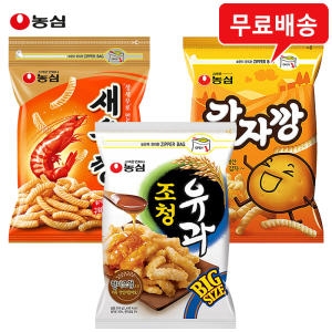 농심 조청유과 대용량 3봉