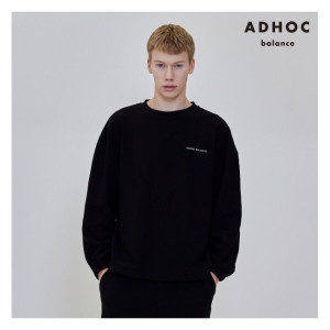 동광인터내셔날 애드혹 남성 크루넥 우븐탑 HYALS21_이미지