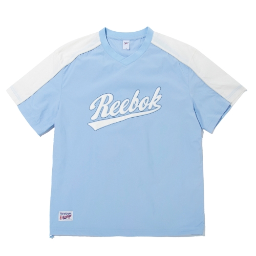 리복 뉴베이직 레터링 반팔 피스테 RETS5EM60B1_이미지